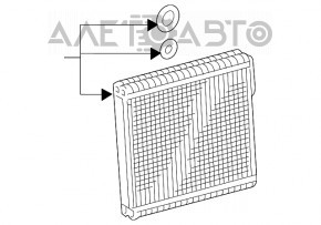 Evaporatorul Lexus RX350 16-22