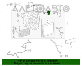 Ventilatorul de încălzire a aerului condiționat Toyota Rav4 19-