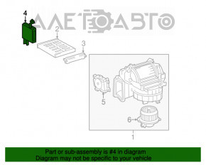 Montaj amplificator, aer condiționat Toyota Camry v40