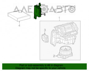 Компьютер AIR CONDITIONER Lexus RX350 RX450h 10-15