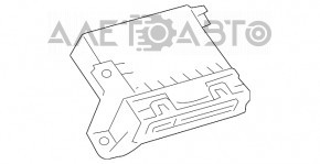 MODUL AMPLIFICATOR, CONDIȚIONATOR DE AER Lexus CT200h 11-17