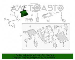 MODUL AMPLIFICATOR, CONDIȚIONATOR DE AER Lexus CT200h 11-17