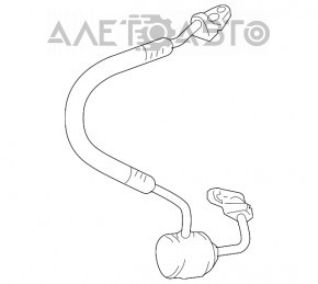 Compresorul-condensator al unității de aer condiționat pentru Lexus GS450h 06-11