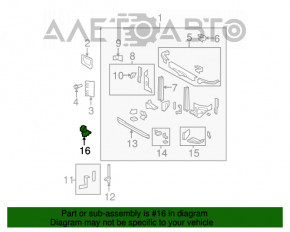 Senzor de temperatură a aerului din jurul vehiculului Lexus GX470 03-09