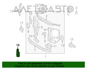 Датчик SMOG VENTILATION Lexus RX350 RX450h 10-15 новый OEM оригинал