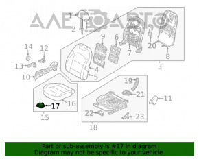 Датчик присутствия пассажира occupant Kia Niro 17-22