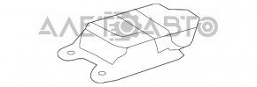 Modulul airbag SRS pentru airbag-urile de siguranță ale computerului Lexus ES300h ES350 13-15 este disponibil pentru re-cusut.