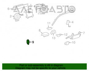 Senzor airbag frontal stânga Toyota Sequoia 08-16