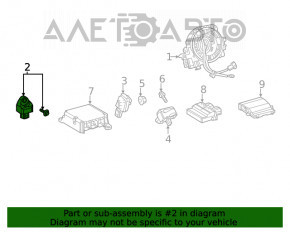 Senzor airbag dreapta fata Toyota Highlander 20-