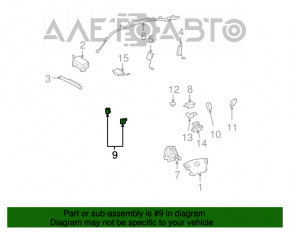 Датчик подушки безопасности передний правый Lexus LS460 LS600h 07-12