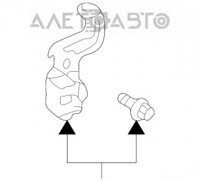 Senzor airbag dreapta spate pentru Lexus RX300 98-03