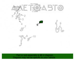 Yaw Rate Sensor Lexus RX350 10-15