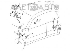 Yaw Rate Sensor Lexus RX350 10-15