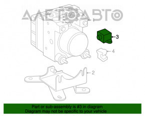 Yaw Rate Sensor Lexus RX400h 06-09