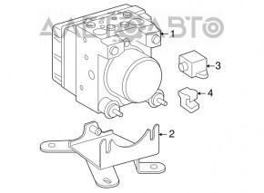 Sensor, yawrate Toyota Camry v40 hybrid