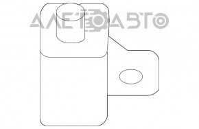 Accelerometru de senzor Lexus ES350 07-12