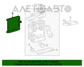 Blocul BCM Lexus NX300 NX300h 18