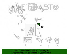 COMPUTER, MULTIPLEX TILT & TELESCOPIC Lexus RX400h 06-09