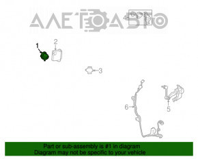 Actuatorul de reglare a amortizorului din spate dreapta pentru Lexus GS300 GS350 GS430 GS450h 06-11.