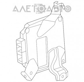 MONTAJ COMPUTER, CONTROLUL SUSPENSIEI Lexus NX300 NX300h 18-21