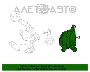 MONTAJ COMPUTER, CONTROLUL SUSPENSIEI Lexus NX300 NX300h 18-21