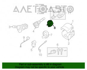 Senzorul unghiului de rotire a volanului pentru Lexus RX400h 06-09