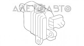 Ventilatorul de răcire a computerului pentru Lexus GS300 GS350 GS430 GS450h 06-11.