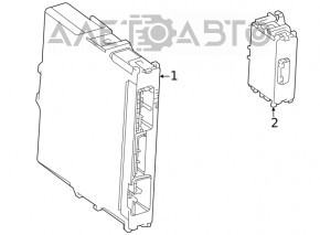 Modulul de control Stop-go pentru Toyota Highlander 20-22