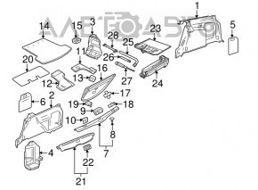 Ghid pentru schimbarea roții la Audi A4 B8 08-16 sedan