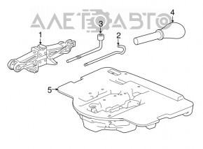 Домкрат Honda Accord 18-22