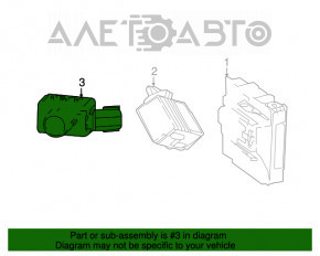 Senzor de parcare frontal pentru Toyota Camry v70 18- SE