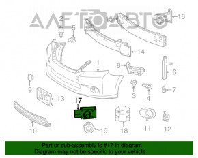 Senzor de parcare spate pentru Lexus ES350 07-12