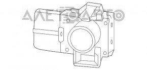 Senzor de parcare pentru bara din față, centru, Lexus RX350 RX450h 13-15 restilizat, fără inel.