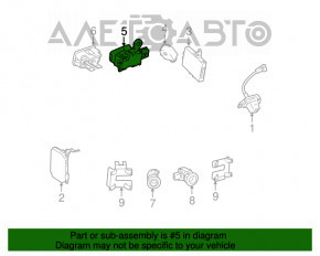 Парктроник переднего бампера Lexus GS300 GS350 GS430 GS450h 06-11 с кольцом