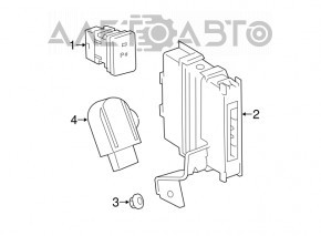 Avertizor sonor Lexus CT200h 11-17