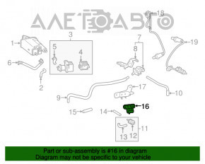 Датчик абсолютного давления map sensor Toyota Prius 50 16-