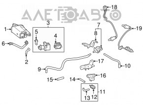 Датчик абсолютного давления map sensor Toyota Prius 50 16-