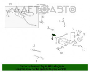 Senzorul de temperatură a lichidului de răcire pentru Lexus IS200 99-05, nou, original OEM