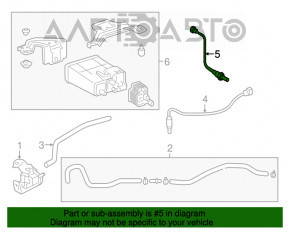 Лямбда-зонд передний второй Toyota Camry v55 15-17 3.5 usa