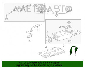 Sonda lambda spate a doua pentru Lexus RX350 10-15