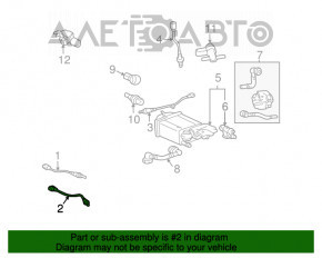 Sonda lambda spate a doua pentru Lexus ES300 ES330