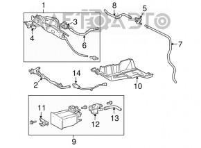 Sonda lambda frontală secundară pentru Lexus RX300 RX330 04-06.