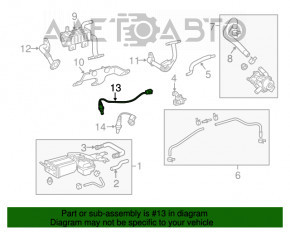 Sonda lambda frontală secundară pentru Lexus RX450H 10-15.