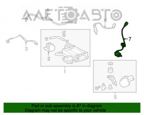 Sonda lambda stânga a doua pentru Lexus IS250 14-20