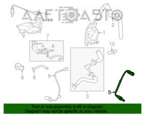 Sonda lambda a doua pentru Lexus HS250h 10-12