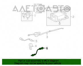 Лямбда-зонд второй Toyota Rav4 06-12 2.4