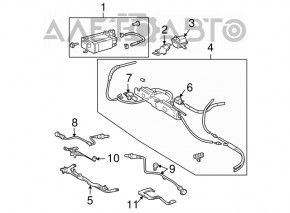 Sonda lambda spate secundar Toyota Highlander 08-10 3.5 nou OEM original