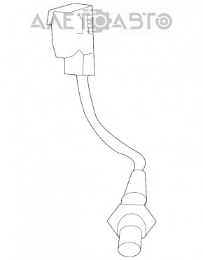 Sonda lambda stânga, primul Lexus IS250 14-20