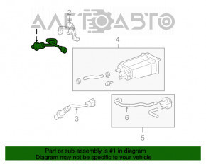 Sonda lambda stânga pentru Lexus GX470 03-09