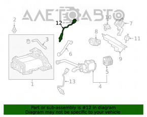 Sonda lambda pentru primul Lexus NX200t NX300 15-21 2.0T